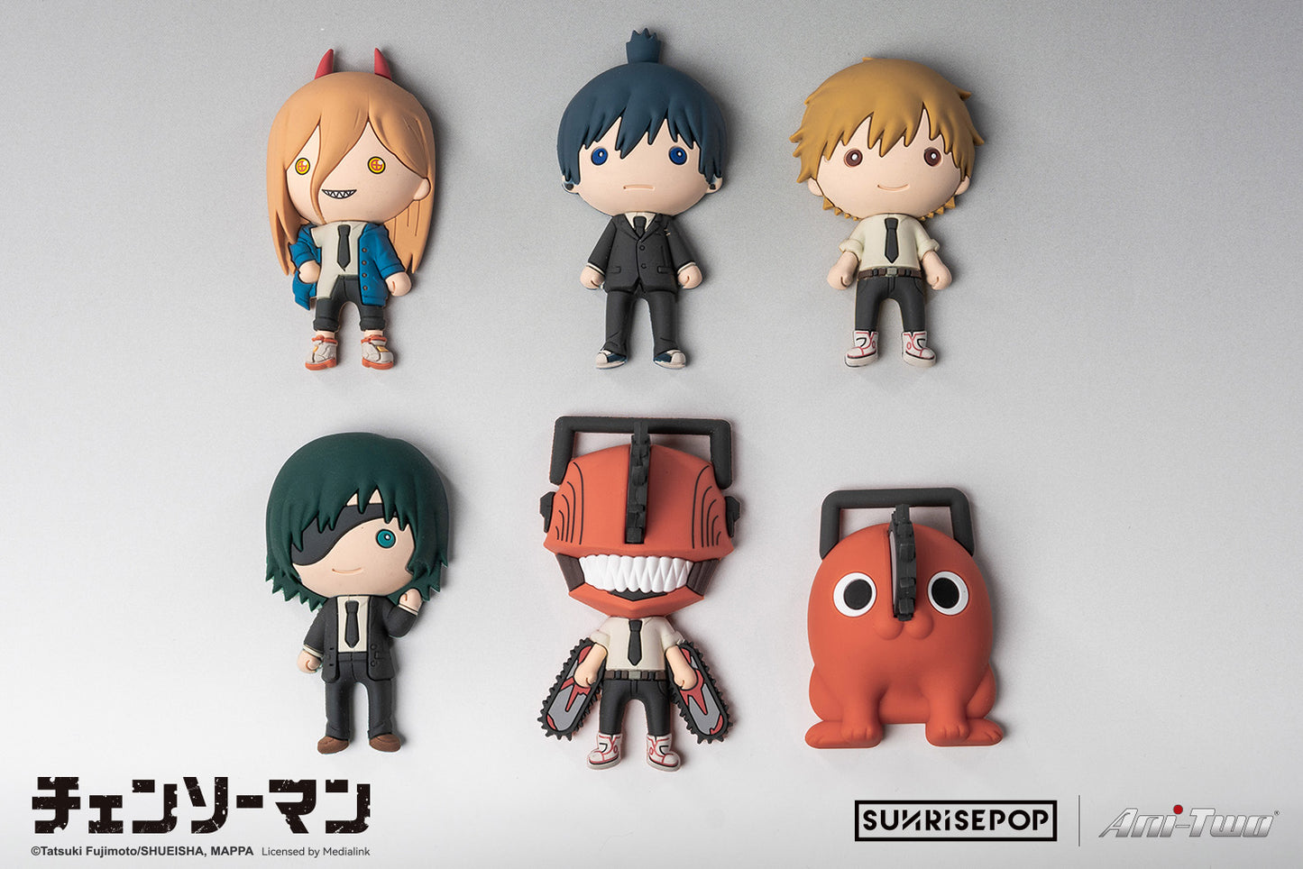 Chainsaw Man 3D FOAM MAGNET-POWER