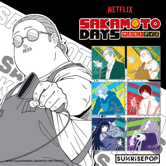 坂本日常 - 盲抽色紙 (共6款)