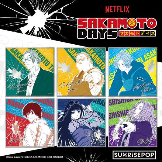 坂本日常 - 盲抽色紙 (共6款)