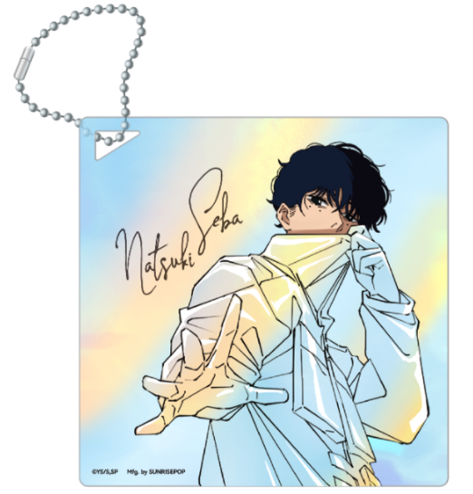 坂本日常 -壓克力杯墊 - 夏生