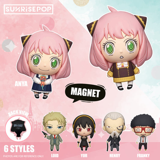 間諜家家酒 - 3D磁石貼