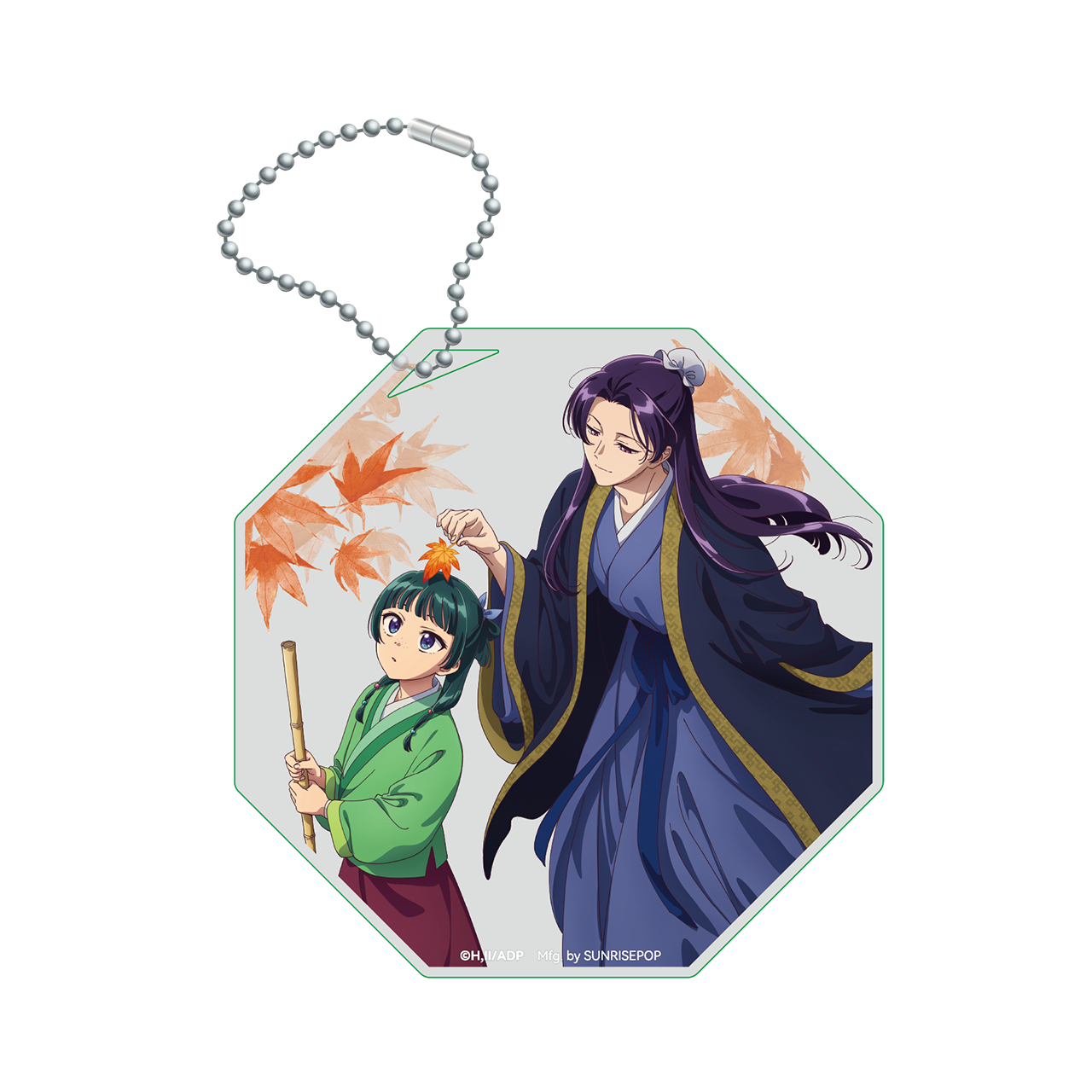 The Apothecary Diaries - Acrylic Coaster Seasonal - CN Valentine&Autumn Leaf