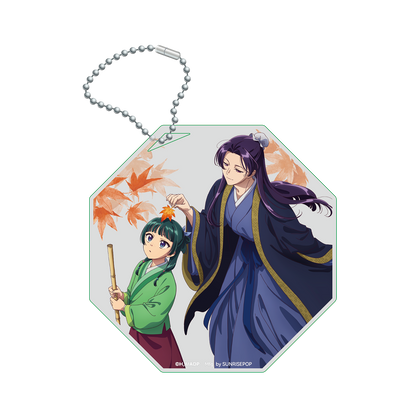The Apothecary Diaries - Acrylic Coaster Seasonal - CN Valentine&Autumn Leaf