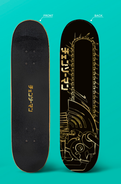 鏈鋸人 -  鏈鋸人Gold滑板