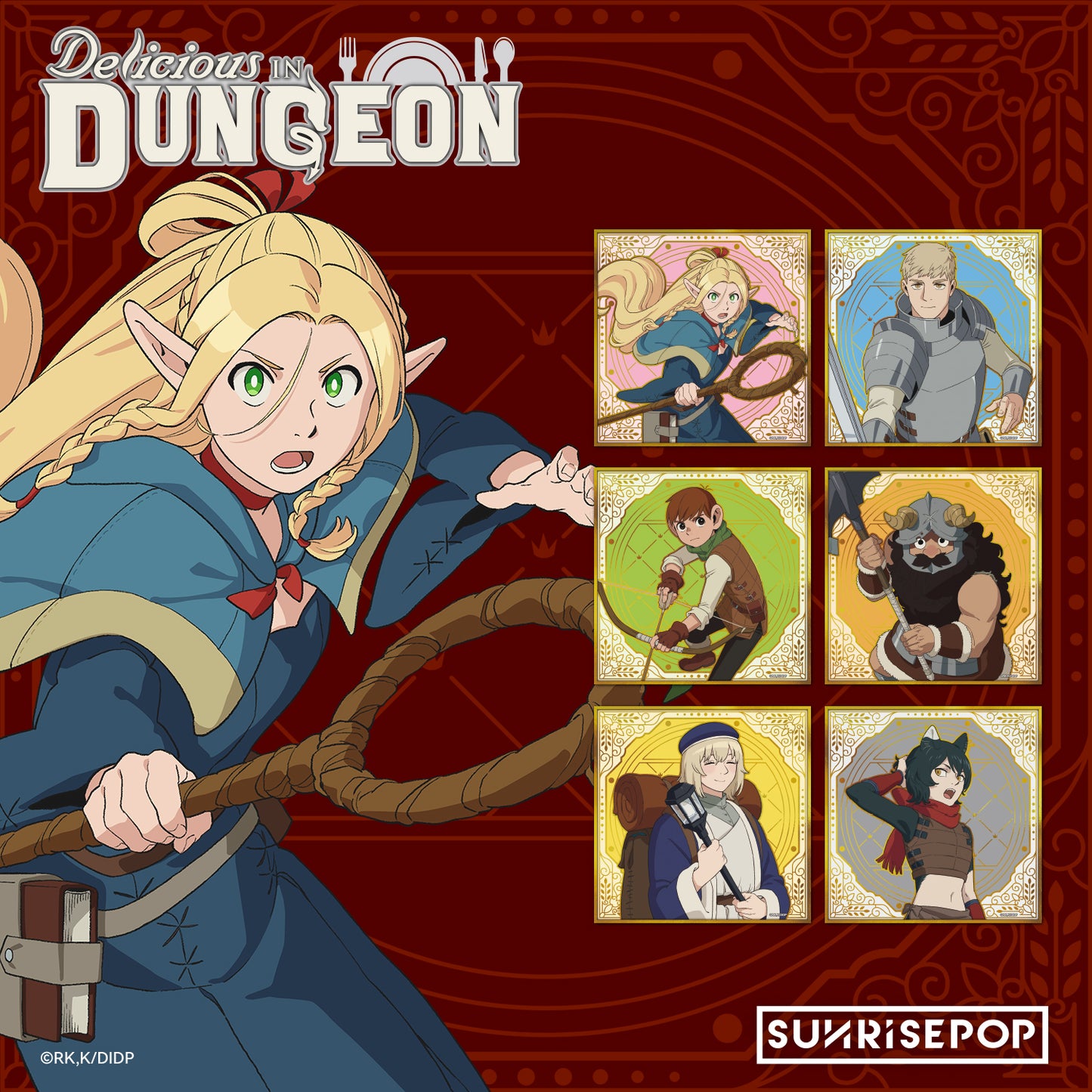 Delicious in Dungeon - Coloured  Paper - 6 Styles (1 Style/Pcs)