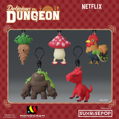 Delicious in Dungeon - 3D Foam Bag Clip - 12 Styles（1 Style/Pcs）
