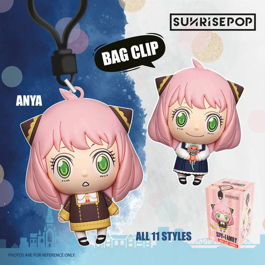 SPYxFAMILY - 3D FOAM BAG CLIP